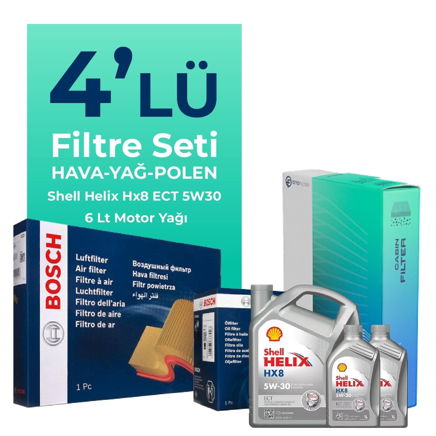 bosch-mercedes-e250-cgi-filtre-bakim-seti-shell-motor-yagli-2009-2014-4-lu-107370