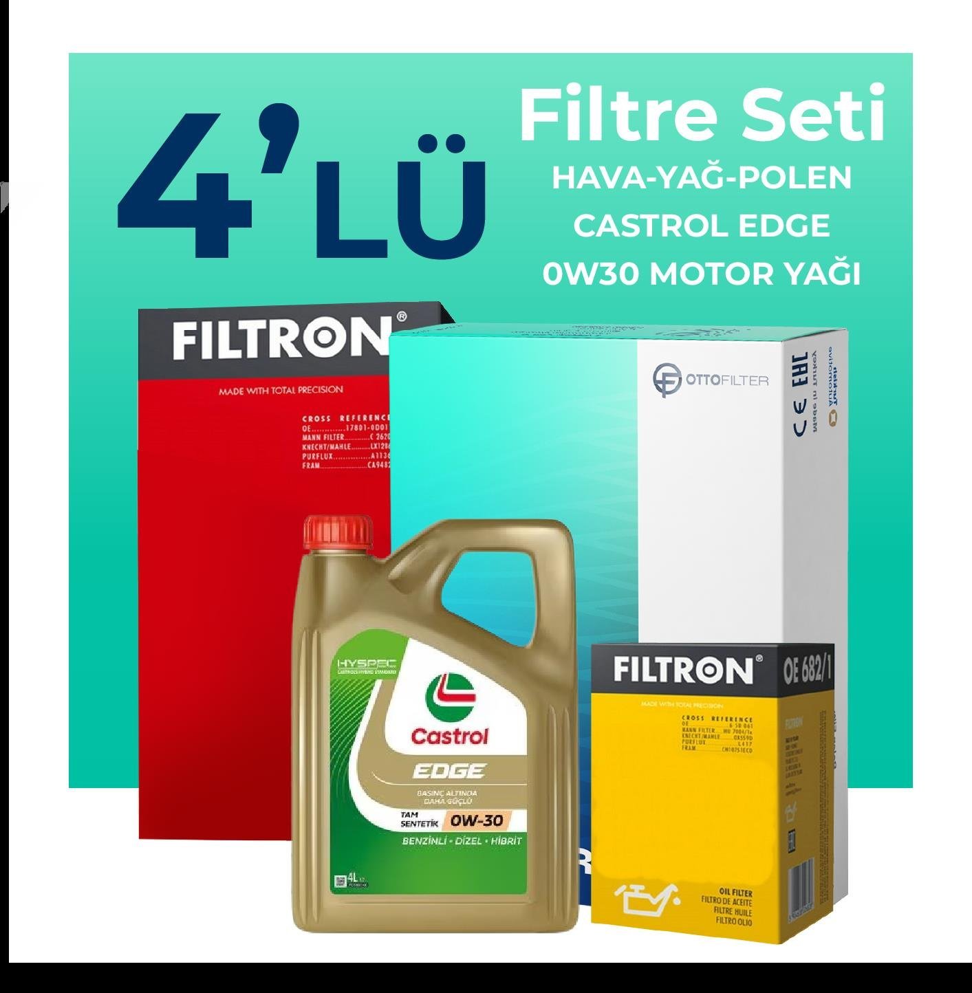 filtron-audi-q5-40-tdi-filtre-bakim-seti-castrol-motor-yagli-2021-2024-4-lu-103994