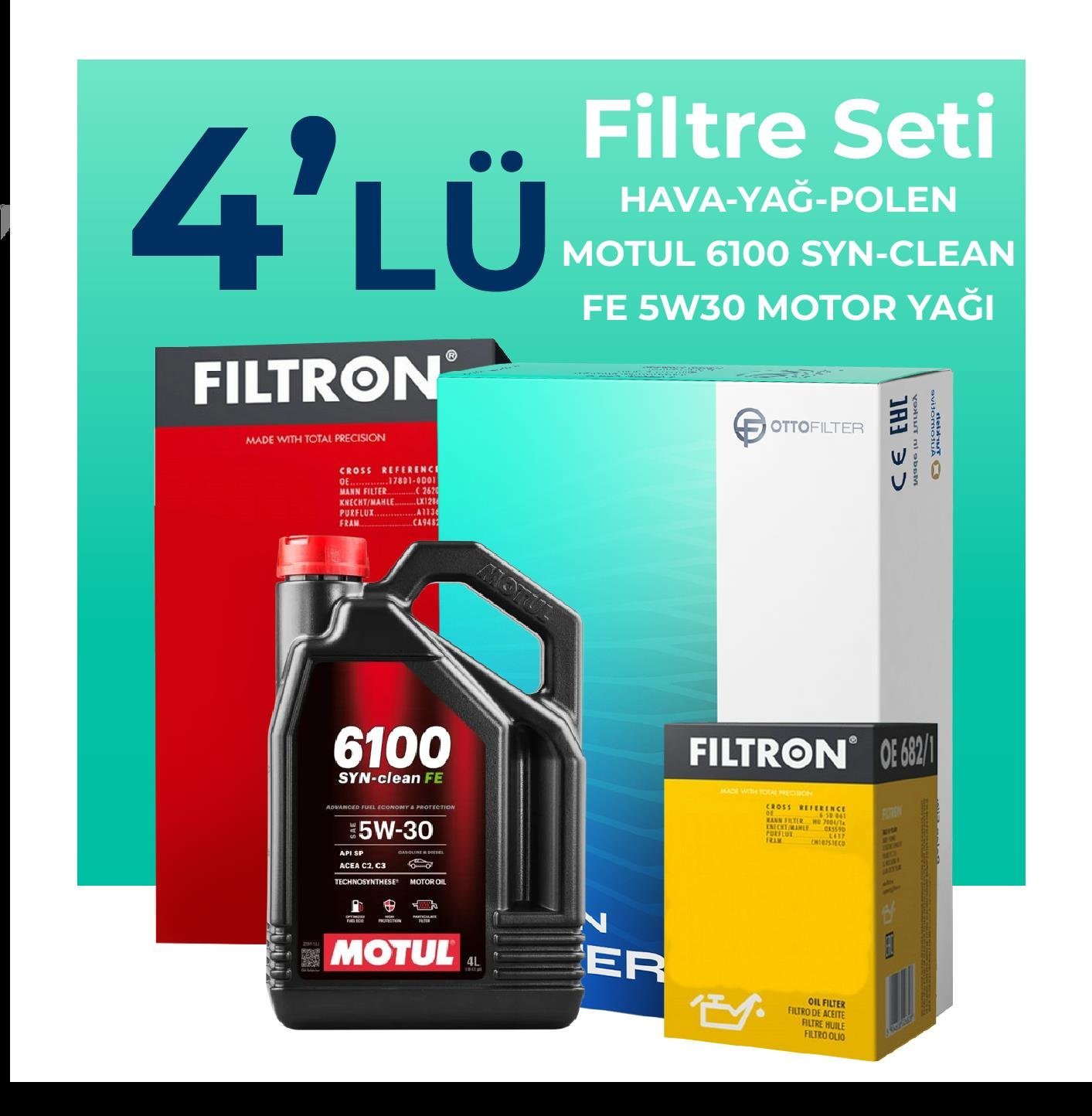 filtron-citroen-c3-1-2-benzinli-filtre-bakim-seti-motul-motor-yagli-2012-2016-4-lu-67380