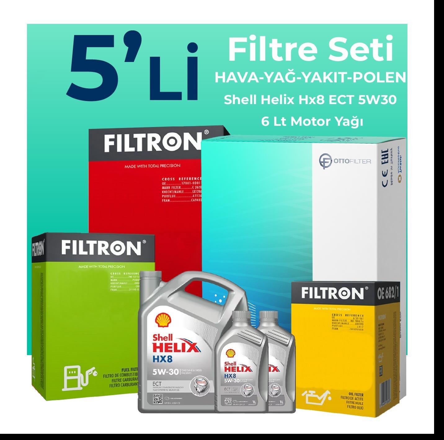 filtron-citroen-jumper-2-2-dizel-filtre-bakim-seti-shell-motor-yagli-2006-2013-5-li-105494