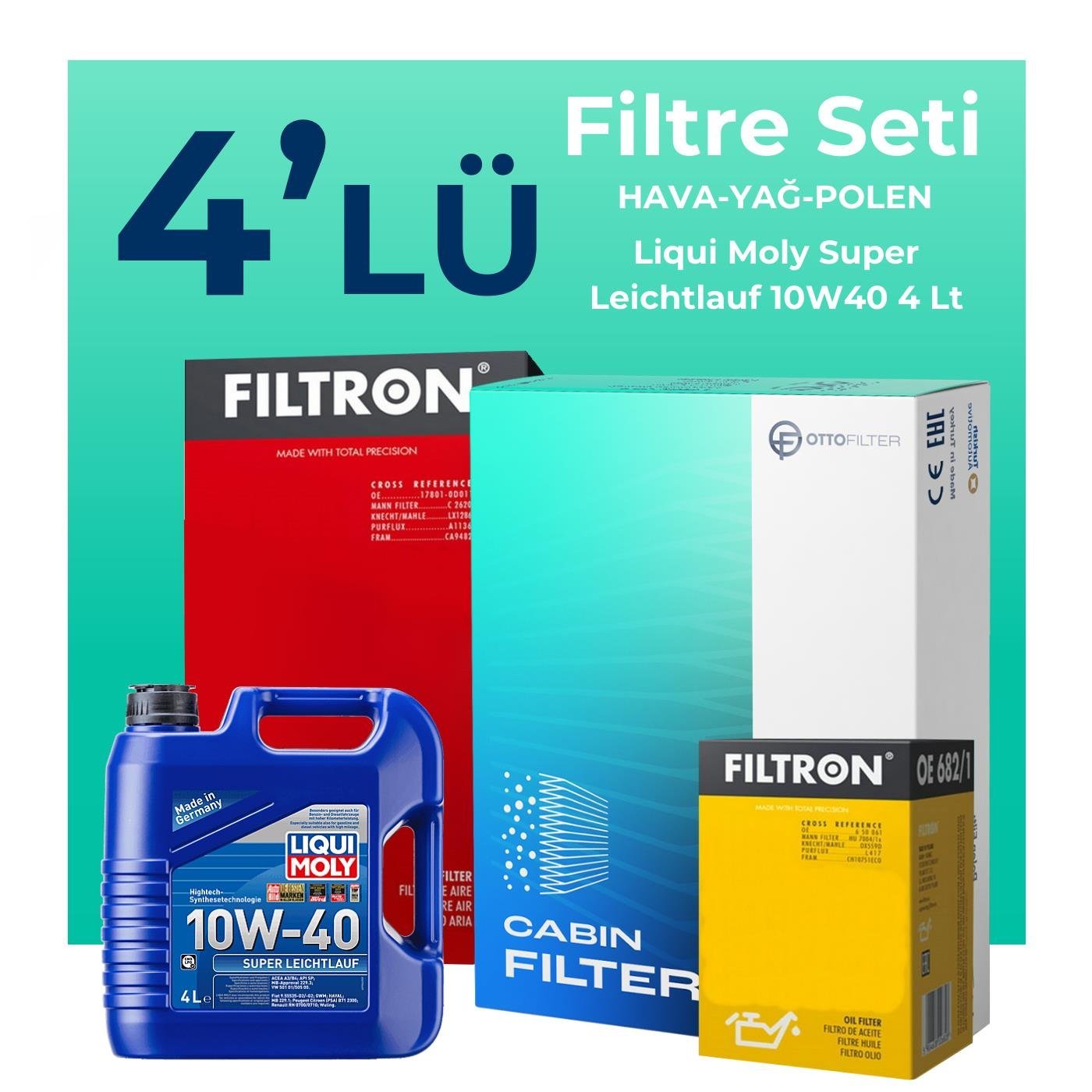 filtron-fiat-punto-1-2-benzinli-filtre-bakim-seti-liqui-moly-motor-yagli-2005-2011-4-lu-122069