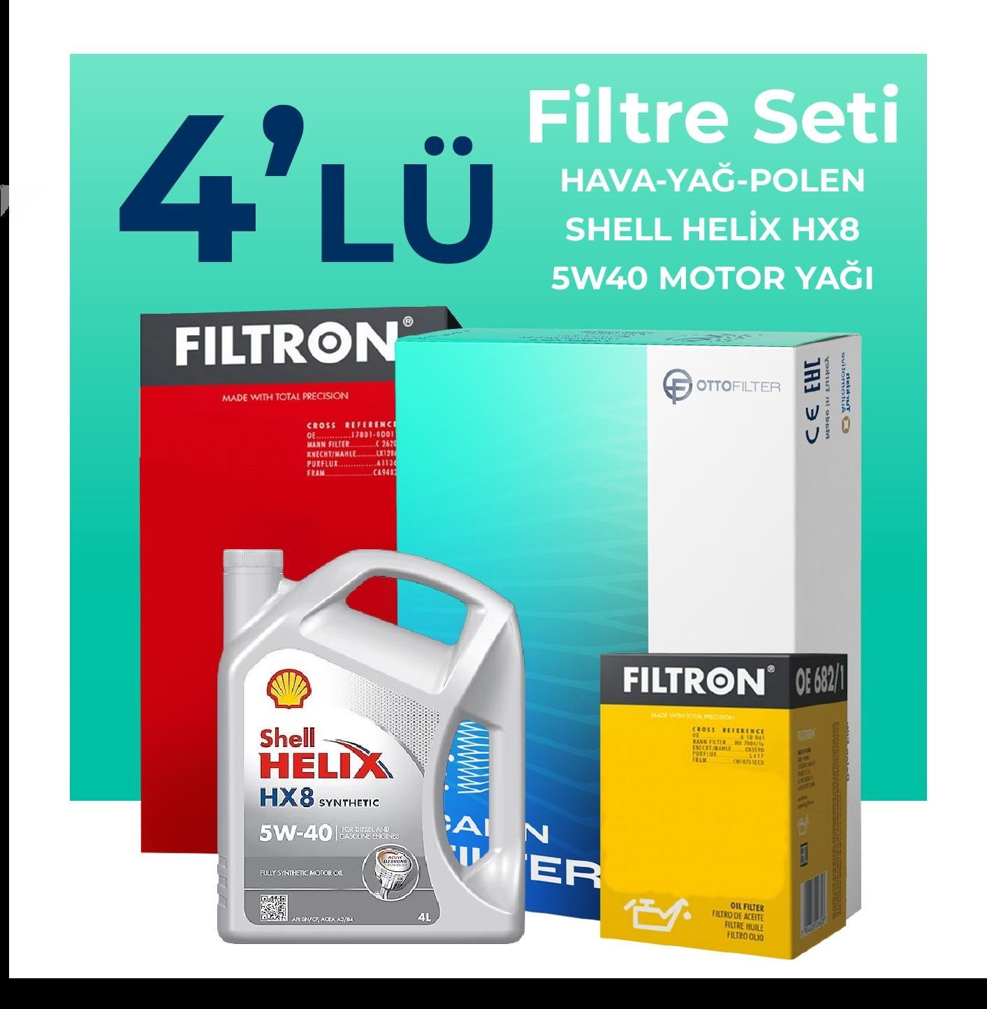 filtron-fiat-punto-evo-1-4-benzinli-filtre-bakim-seti-shell-motor-yagli-2008-2015-4-lu-62426