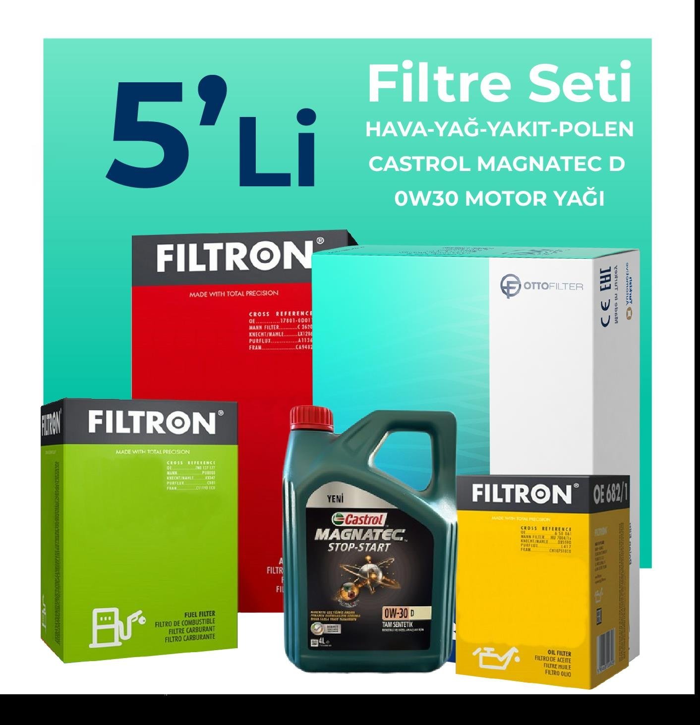 filtron-ford-tourneo-custom-2-0-dizel-filtre-bakim-seti-castrol-motor-yagli-2015-2023-5-li-59272