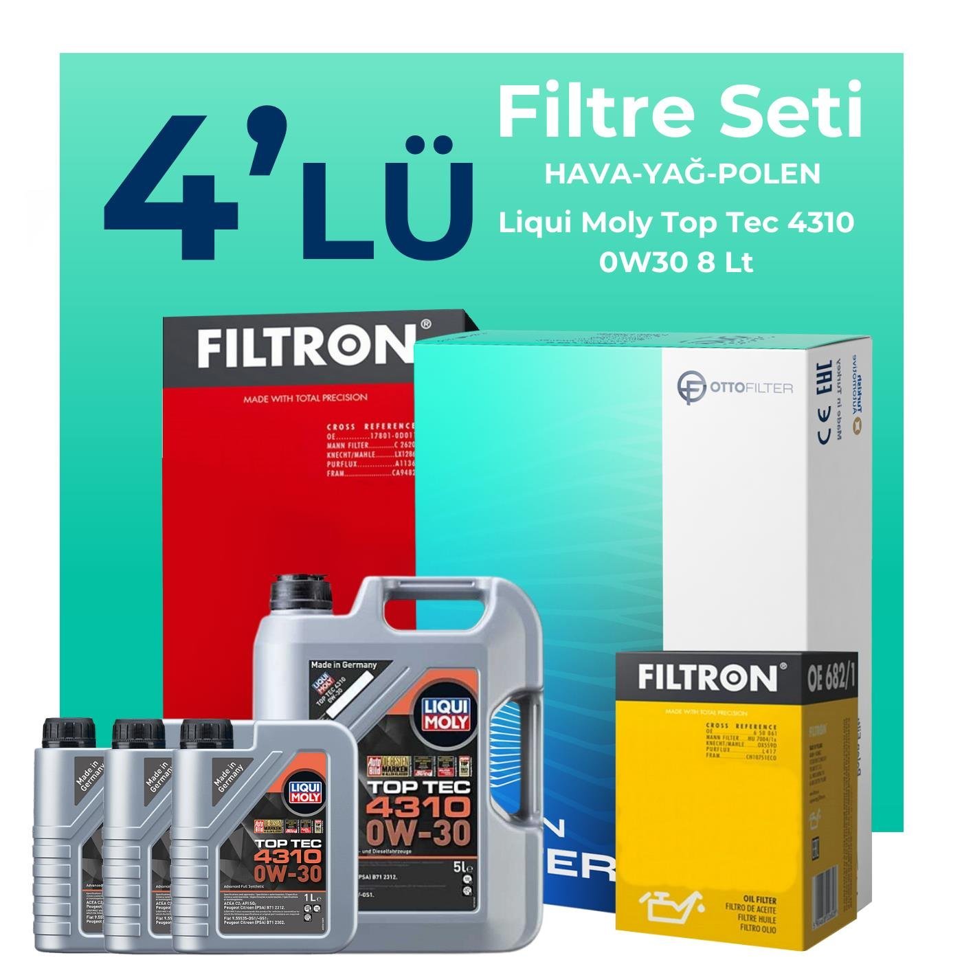 filtron-land-rover-evoque-2-0-dizel-filtre-bakim-seti-liqui-moly-motor-yagli-2014-2020-4-lu-122567