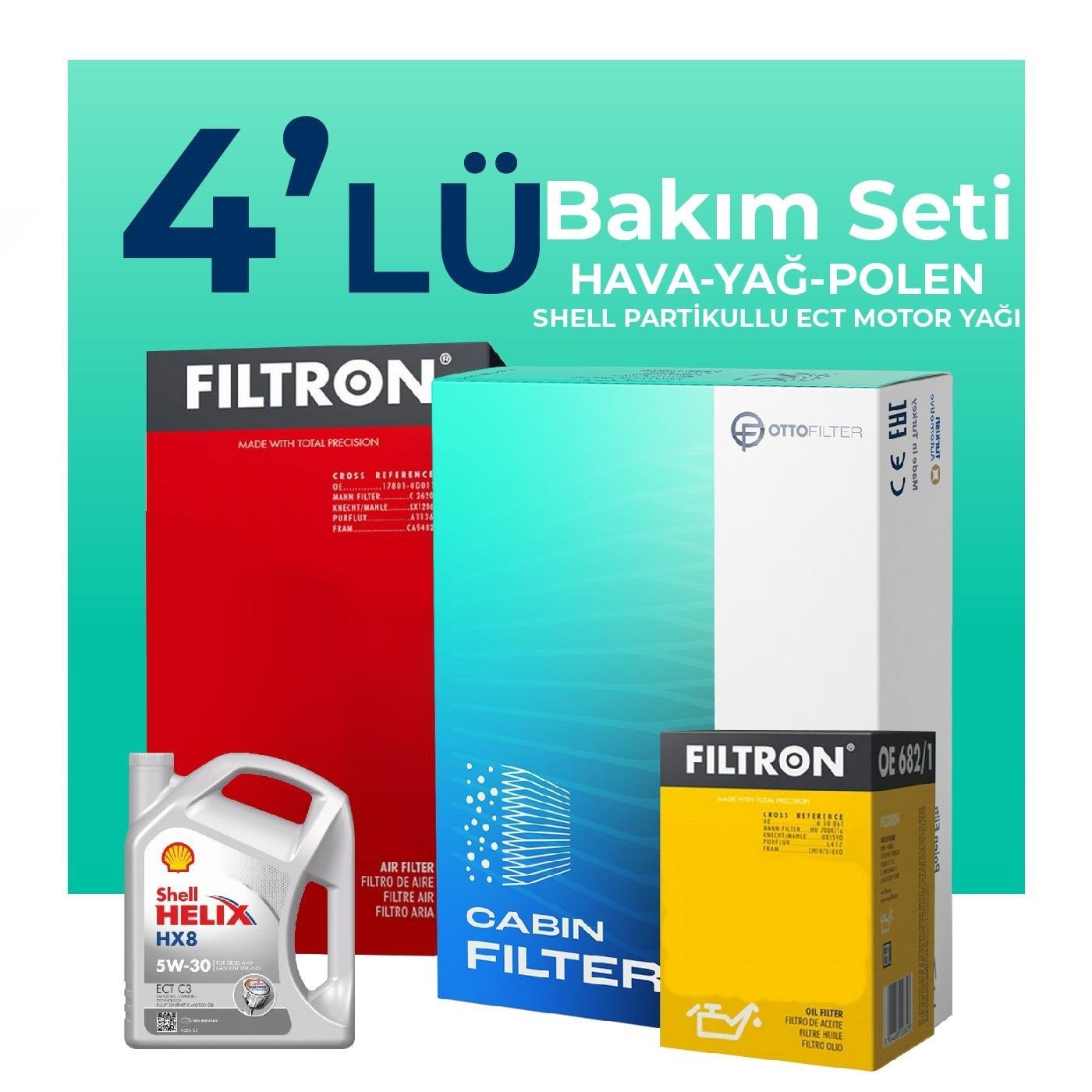 filtron-nissan-micra-1-0-filtre-bakim-seti-shell-motor-yagli-2017-2022-4-lu-72403