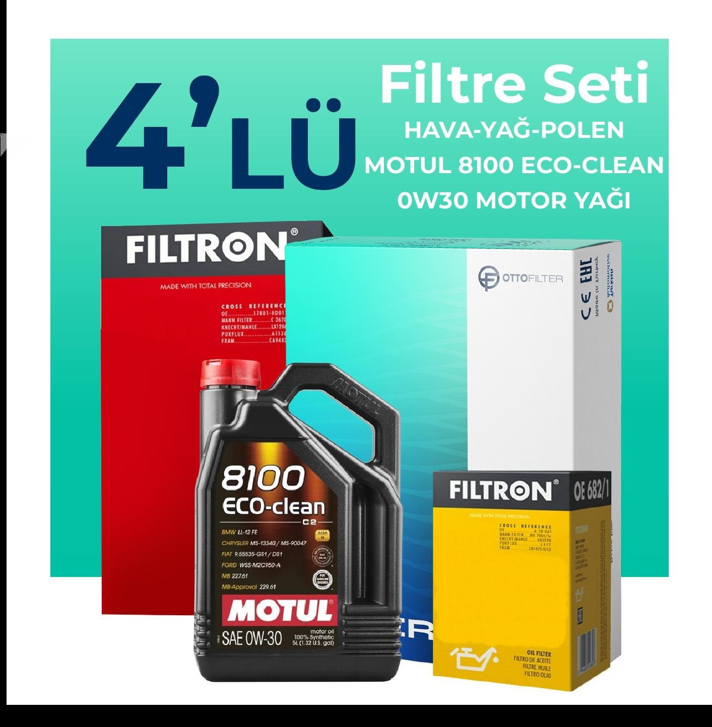 filtron-peugeot-3008-1-6-bluehdi-dizel-filtre-bakim-seti-motul-motor-yagli-2016-2019-4-lu-63029