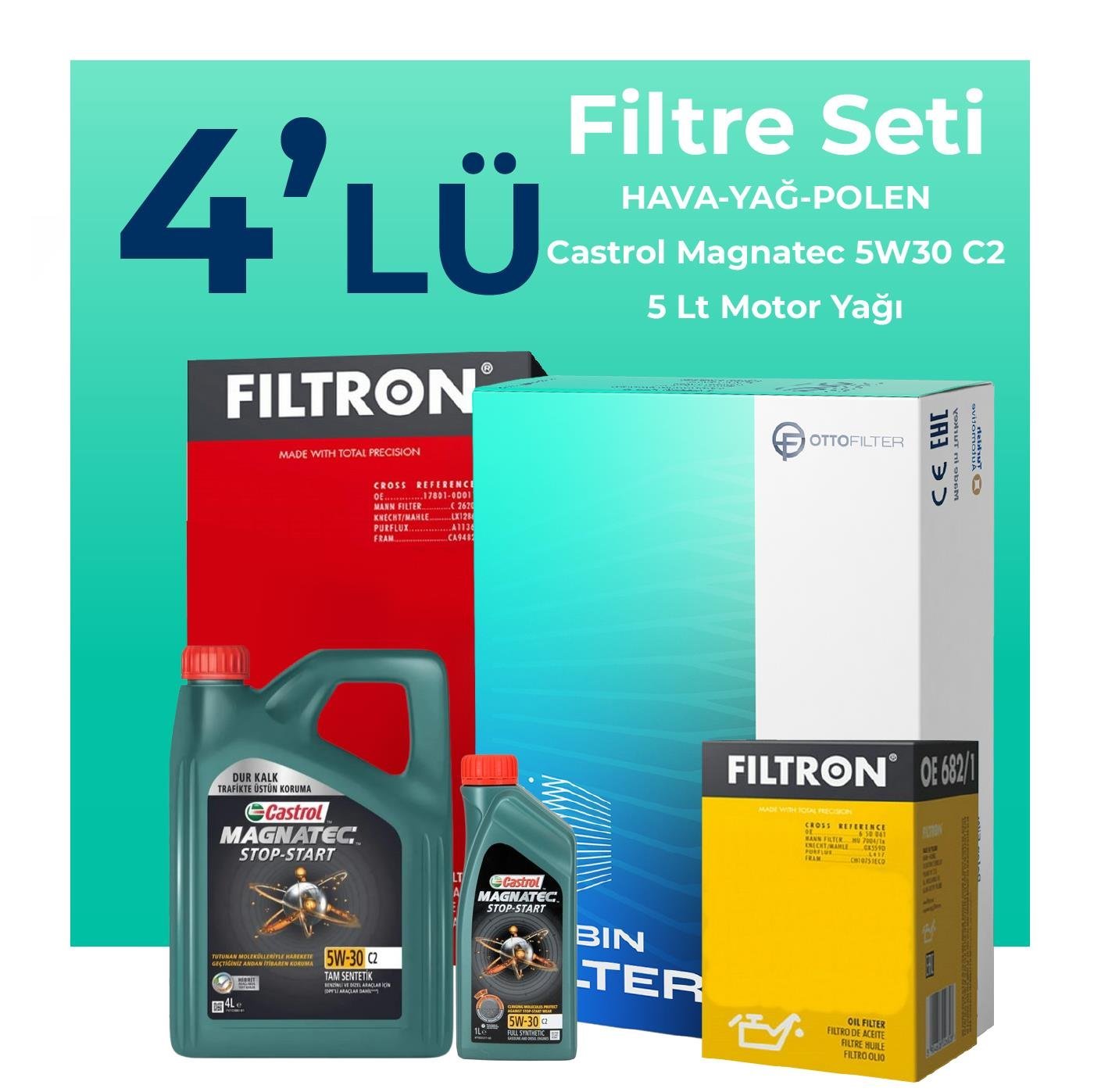 filtron-subaru-forester-2-0-filtre-bakim-seti-castrol-motor-yagli-2013-2018-4-lu-108122