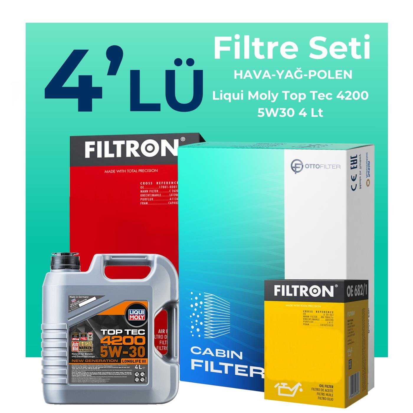filtron-volkswagen-passat-1-4-tsi-filtre-bakim-seti-liqui-moly-motor-yagli-2008-2011-4-lu-126257