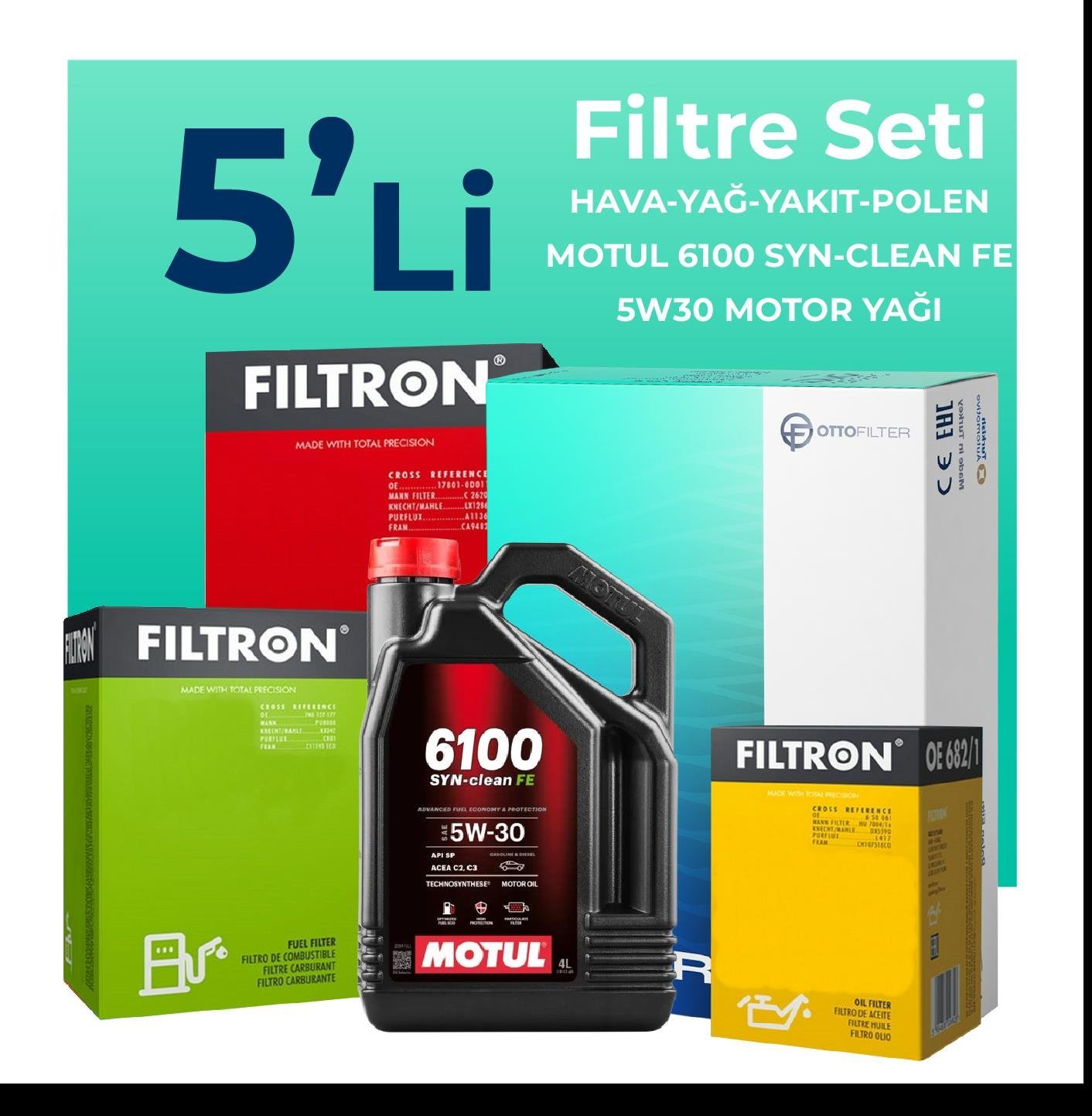 filtron-volkswagen-passat-1-6-dizel-filtre-bakim-seti-motul-motor-yagli-2010-2014-5-li-66491