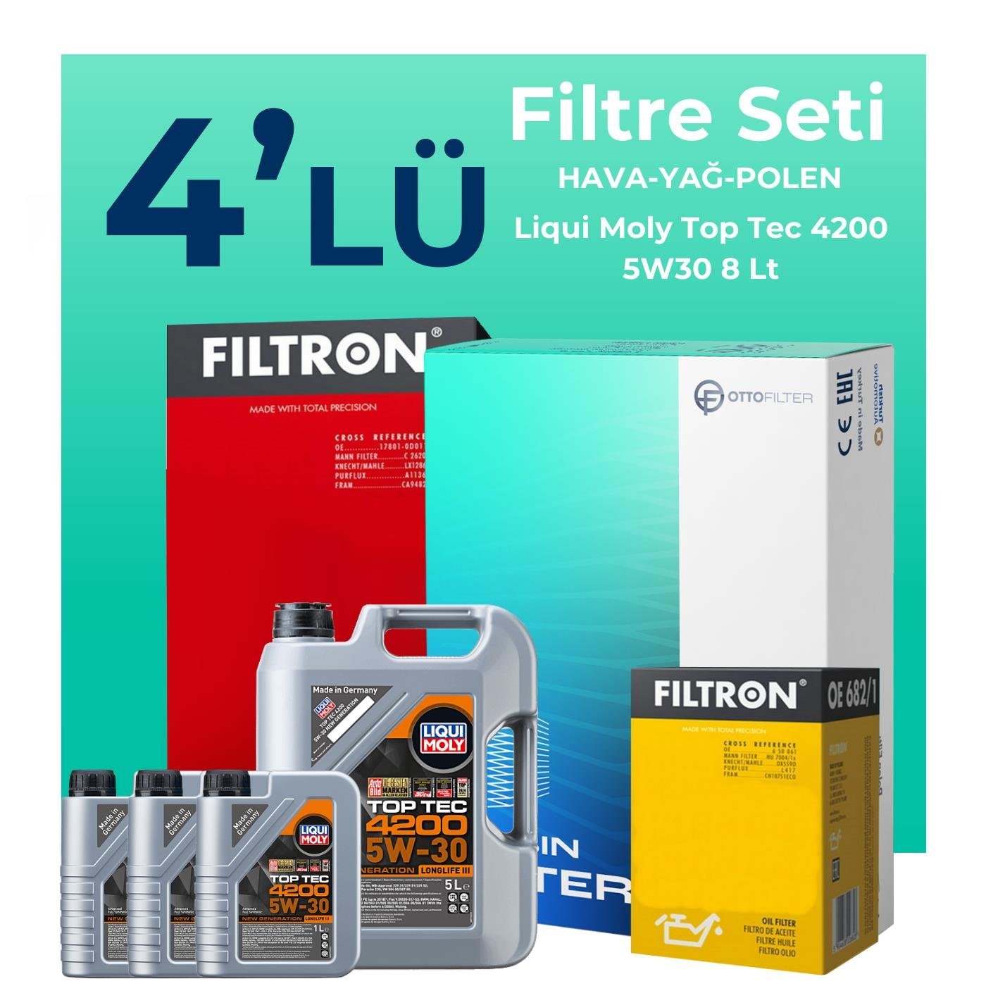 filtron-volkswagen-touareg-3-0-dizel-filtre-bakim-seti-liqui-moly-motor-yagli-2012-2018-4-lu-126531