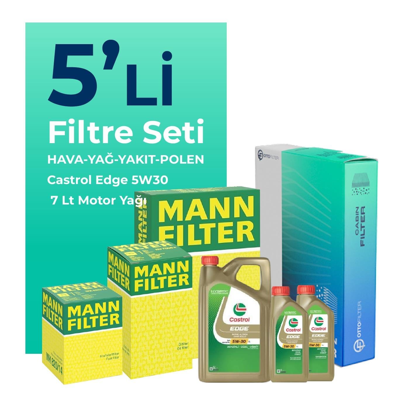 mann-mercedes-x250-filtre-bakim-seti-castrol-motor-yagli-2017-2020-5-li-107463