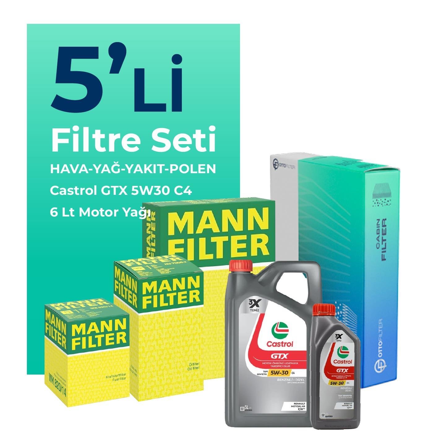 mann-renault-kadjar-1-6-dizel-filtre-bakim-seti-castrol-motor-yagli-2015-2018-5-li-108944