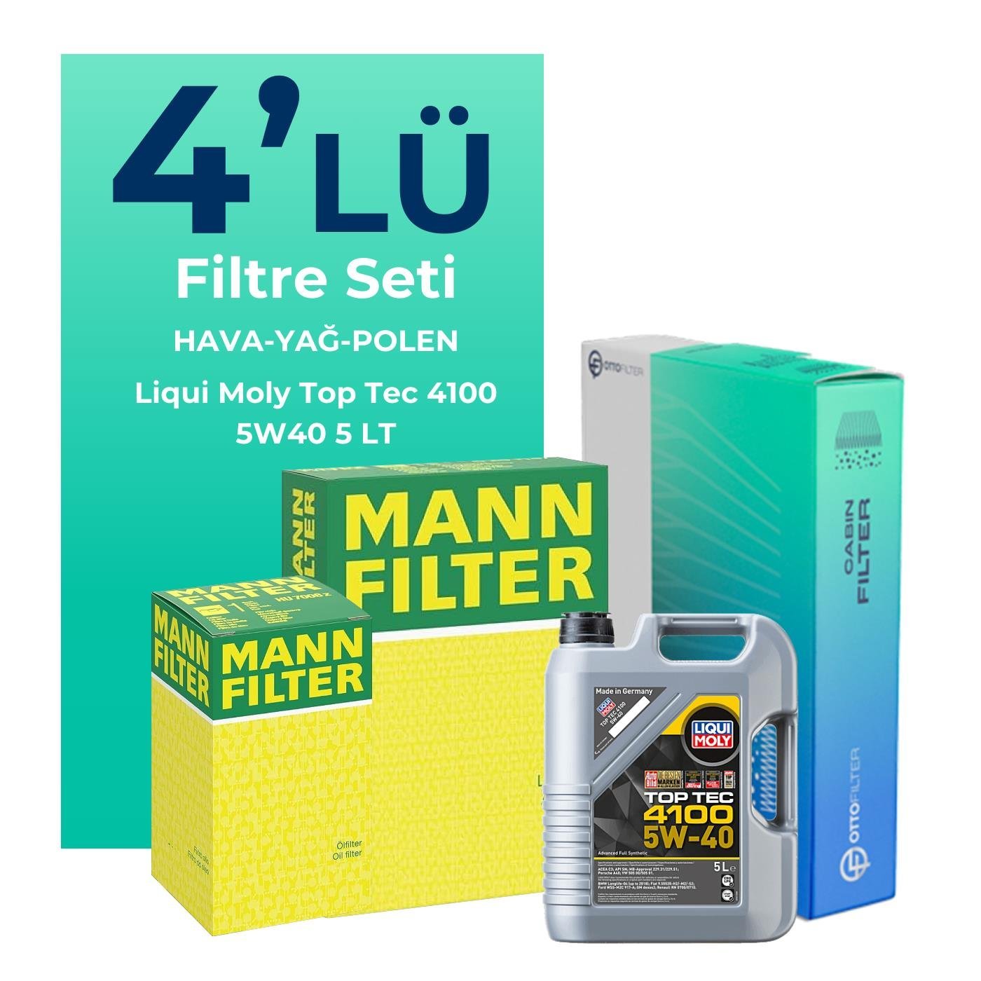 mann-renault-modus-1-6-benzin-filtre-bakim-seti-liqui-moly-motor-yagli-2004-2009-4-lu-128425