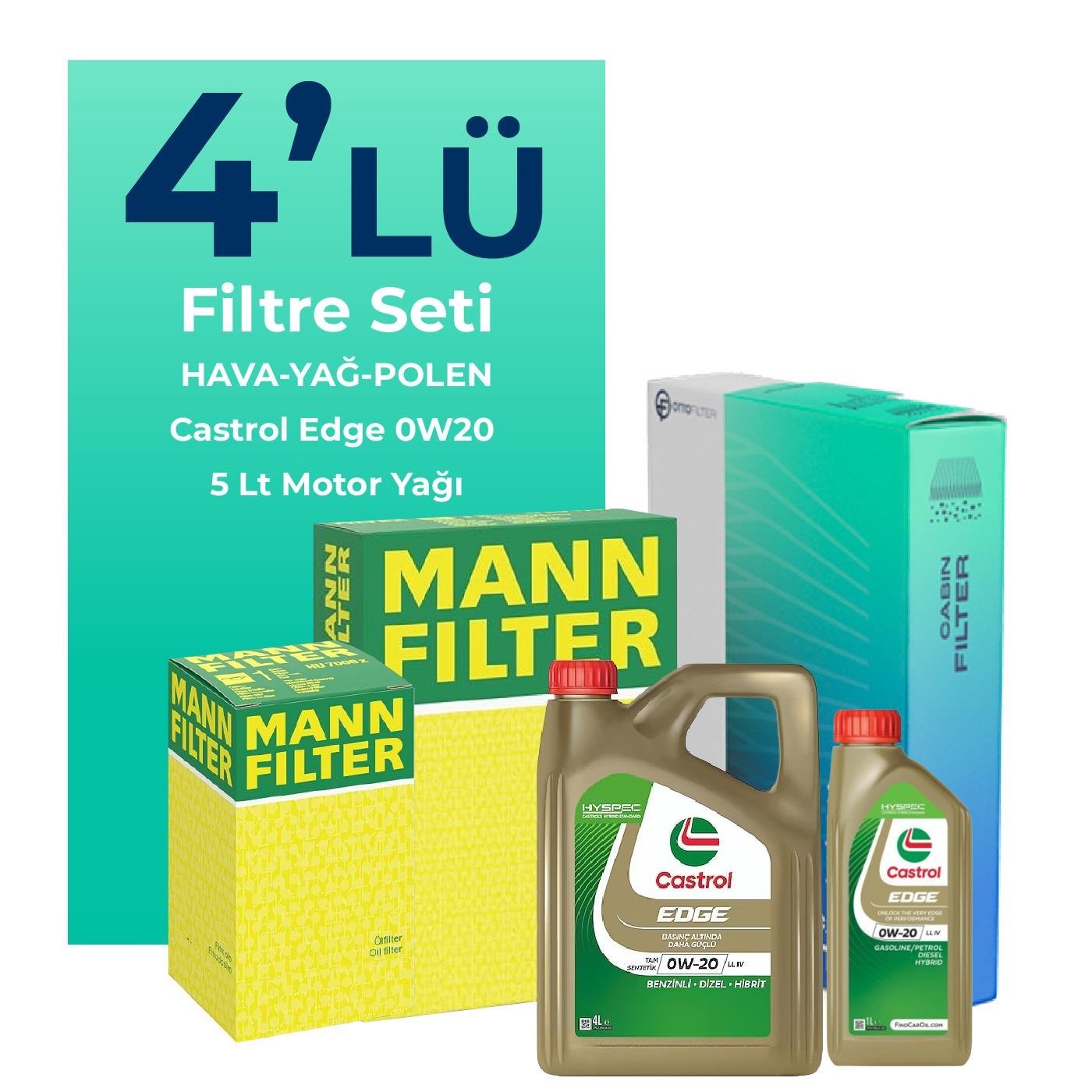 mann-seat-ateca-1-5-tsi-filtre-bakim-seti-castrol-motor-yagli-2018-2024-4-lu-109583